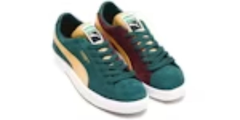 Men's Takkies P Suede VTG Teams Varsity Green Sneakers Shoes