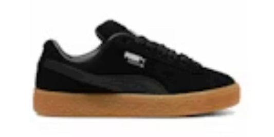 Women's Best Takkies Walking P Suede XL Flecked Black Ponderosa Pine Gum Sneakers Shoes