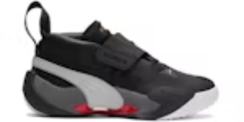 Men's Shoes Takkies P x Balmain Court Black High Risk Red Sneakers Shoes