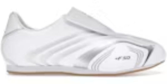 Cute Takkies F50 Taekwondo White Silver Metallic Womens Sneakers