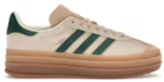 Classic Takkies Gazelle Bold Magic Beige Collegiate Green Womens Sneakers