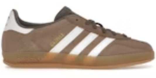 Different Takkies Gazelle Indoor Earth Strata White Gold Metallic Sneakers