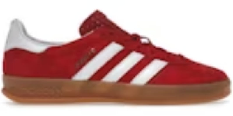 Nice Takkies Gazelle Indoor Scarlet Cloud White Sneakers