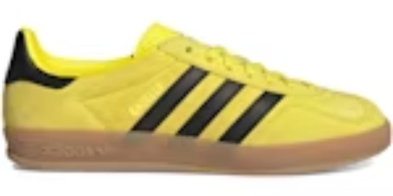 Shoes Takkies Gazelle Indoor Shock Yellow Black Sneakers