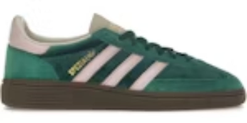 Running Takkies Handball Spezial Green Pink Velvet Womens Sneakers
