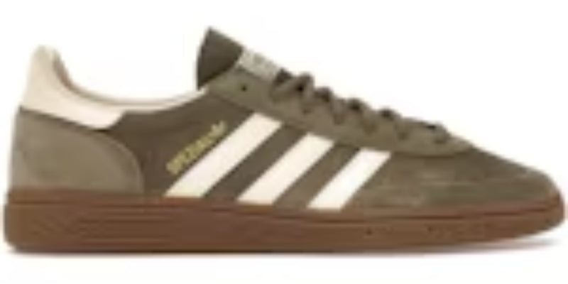 Running Takkies Handball Spezial Olive Strata Cream White Sneakers
