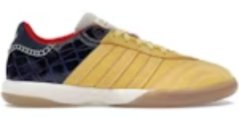 Cute Takkies Saba Millennium Wales Bonner Fade Gold Navy Croc Sneakers