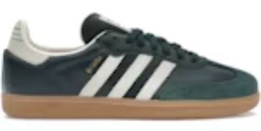 Takkies Shoes Saba OG Shadow Green Cream White Gold Metallic Sneakers
