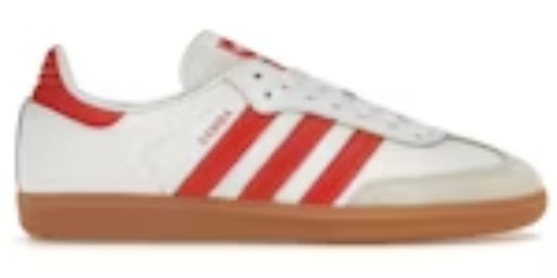 Cute Takkies Saba OG White Solar Red Gum Womens Sneakers