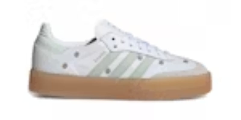 Cheap Takkies Sabae Floral White Linen Green Gum Womens Sneakers