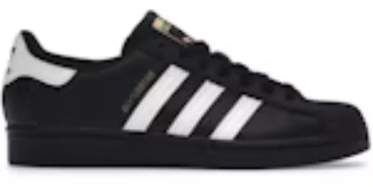 Best Takkies Superstar Core Black Cloud White Gold Sneakers