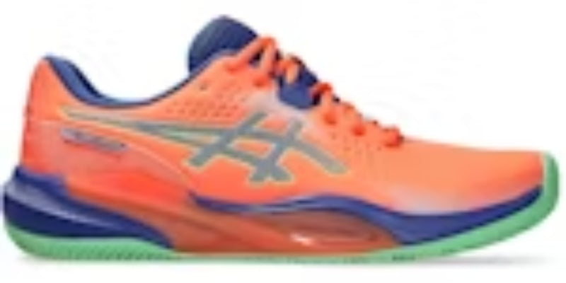 Men Sneakers Gel Challenger 15 Padel Vivid Coral Dark Cobalt Best Takkies Running