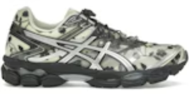 Men Sneakers Gel Cumulus 16 Cecilie Bahnsen Floral Pack Ivory Black Classic Takkies