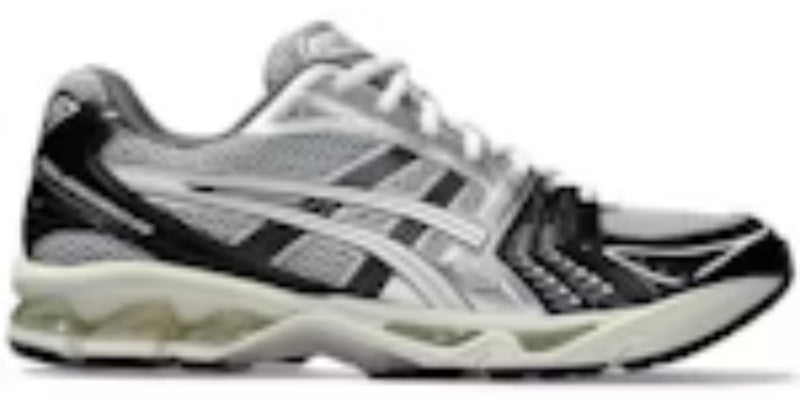 Men Sneakers Gel Kayano 14 Black Glacier Grey Silver Footwear Takkies