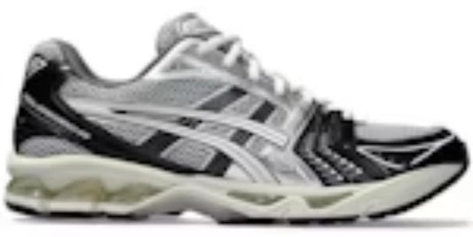 Men Sneakers Gel Kayano 14 Black Glacier Grey Silver Footwear Takkies