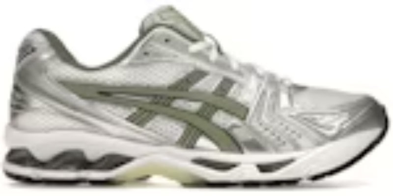 Men Sneakers Gel Kayano 14 White Pure Silver Slate Grey Sage Running Takkies