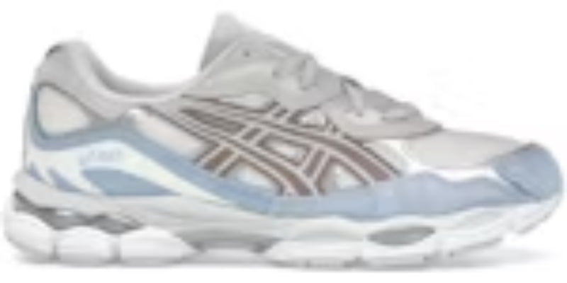 Men Sneakers Gel NYC Cream Cloud Grey Blue Comfortable Takkies