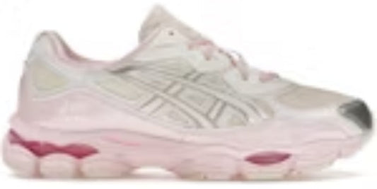 Men Sneakers Gel NYC Kicki Yang Zhang Pink Cream Pure Silver Nice Takkies
