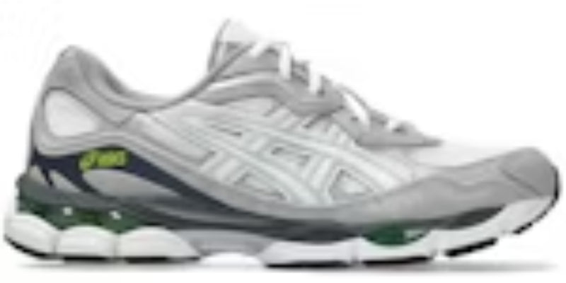 Men Sneakers Gel NYC White Glacier Grey Most Comfortable Takkies