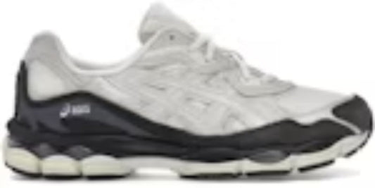 Men Sneakers Gel NYC White Smoke Grey Safety Takkies