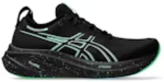 Men Sneakers Gel Nimbus 26 Black Soothing Sea Takkies Shoes