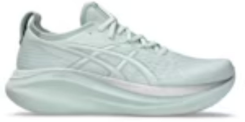 Men Sneakers Gel Nimbus 27 Pure Aqua White Classic Takkies