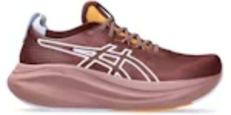Women Sneakers Gel Nimbus 27 TR Nature Bathing Dark Red Planet Classic Takkies