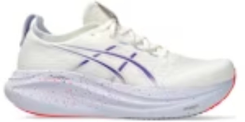 Men Sneakers Gel Nimbus 27 Tokyo Cream Edo Purple Comfortable Takkies