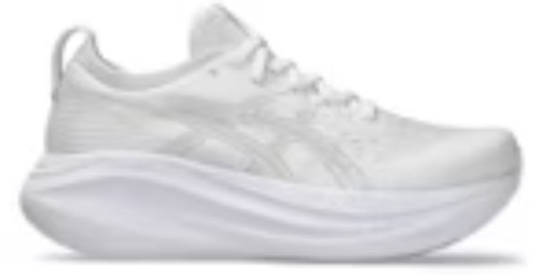 Women Sneakers Gel Nimbus 27 White Glacier Grey Colourful Takkies