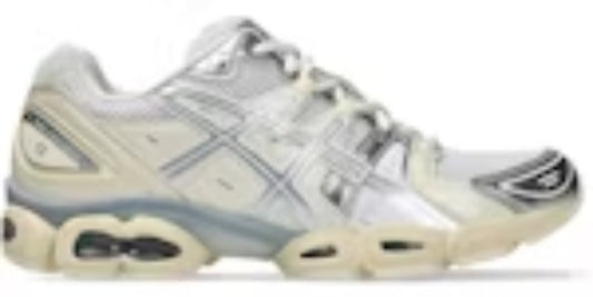 Men Sneakers Gel Nimbus 9 White Pure Silver Best Takkies