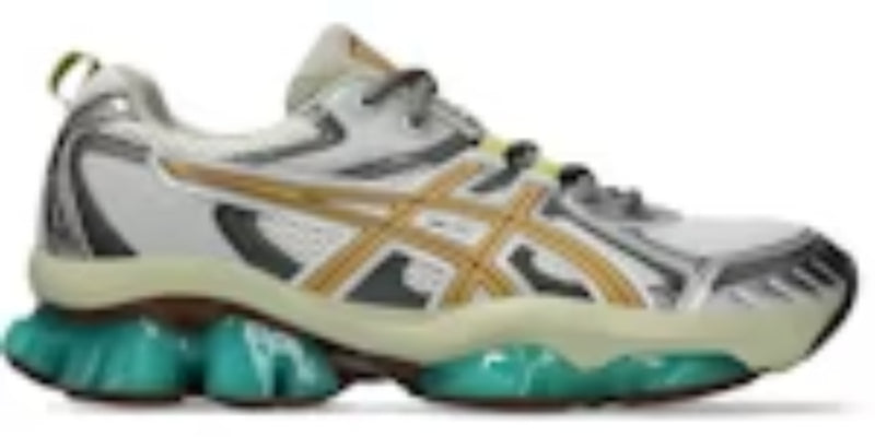 Men Sneakers Gel Quantum Kinetic White Khaki Cool Takkies