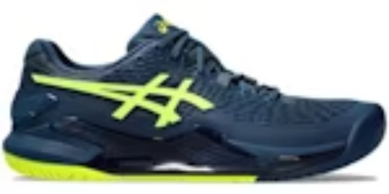 Men Sneakers Gel Resolution 9 Mako Blue Safety Yellow Footwear Takkies