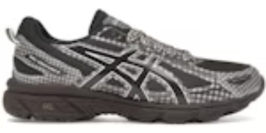 Men Sneakers Gel Venture 6 Story mfg. Reddish Brown Gingham Takkies Sale Online