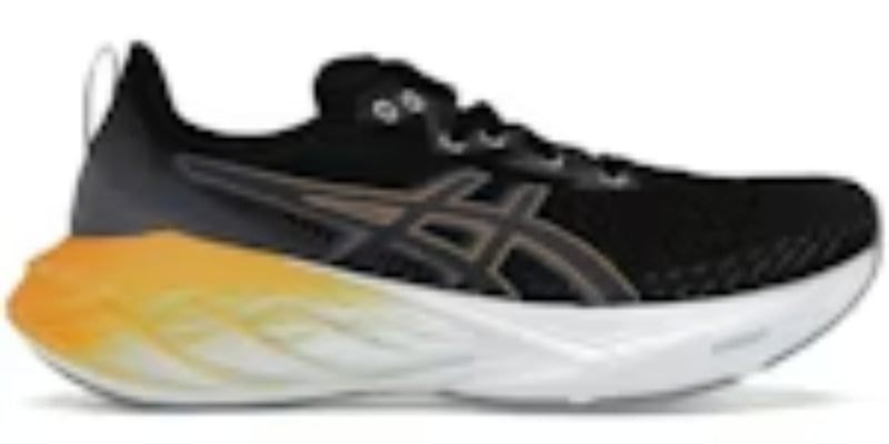 Men Sneakers Novablast 4 Black Thunder Blue Trending Takkies