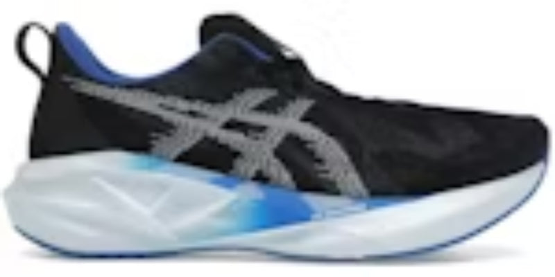 Men Sneakers Novablast 5 Black White Blue Nice Takkies