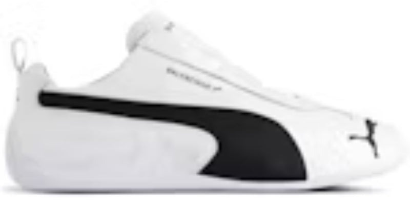 Men's Best Takkies Balenciaga x P Speedcat Leather White Black Sneakers Shoes