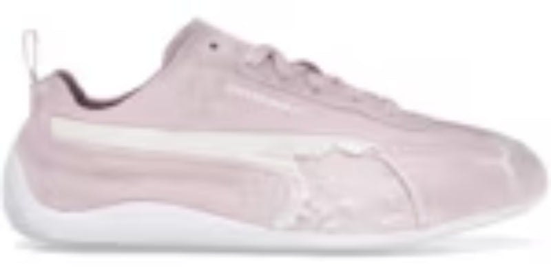 Men's Cheap Takkies Online Balenciaga x P Speedcat Suede Distressed Pink White Sneakers Shoes