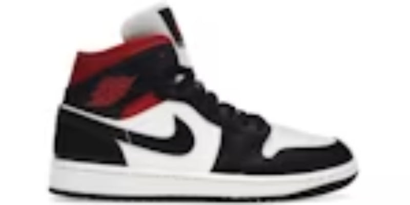 Fashion Takkies 1 Mid Black Racer Blue White GS Shoes