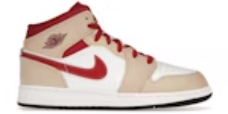 Plain Takkies 1 Mid Cherrywood Red Shoes