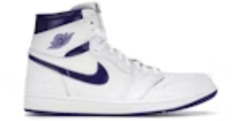 Shoes Takkies 1 Mid White University Gold Womens Shoes