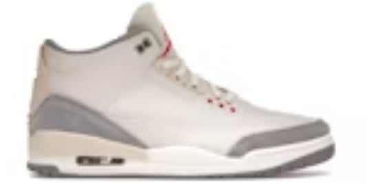 Female Takkies 3 Retro Black Cement Gold Womens Shoes