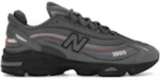 Men's Best Takkies Walking N 1000 Grey Bright Red Sneakers Shoes