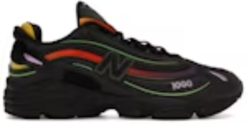 Men's Takkies Sale N 1000 Reflective Black Multi-Color Sneakers Shoes