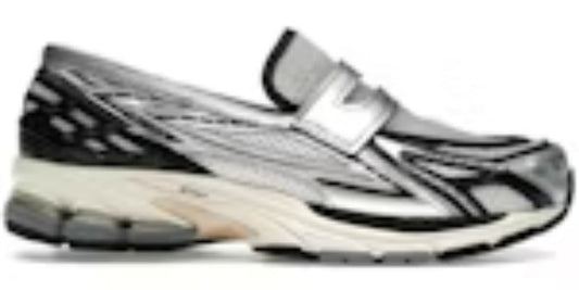 Men's Cheap Takkies Online N 1906L Silver Metallic Cream Sneakers Shoes