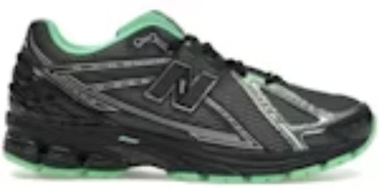 Men's Best Takkies N 1906R Dark Silver Metallic Lab Green Sneakers Shoes