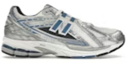 Men's Best Takkies N 1906R Silver Metallic Blue Agate Sneakers Shoes