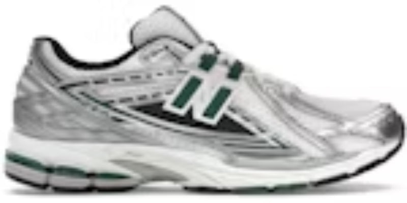 Men's Best Takkies Walking N 1906R Silver Metallic Nightwatch Green Sneakers Shoes