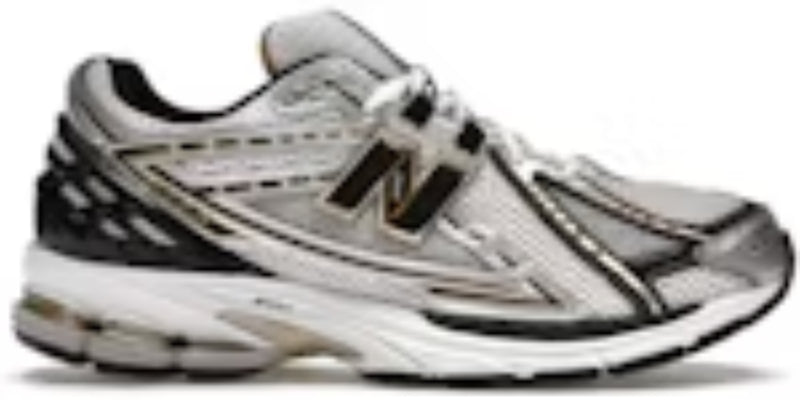 Men's Walking Takkies N 1906R White Metallic Gold Sneakers Shoes