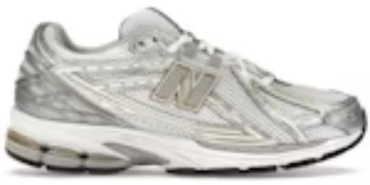 Men's Takkies Sale N 1906R White Rain Cloud Silver Metallic Sneakers Shoes