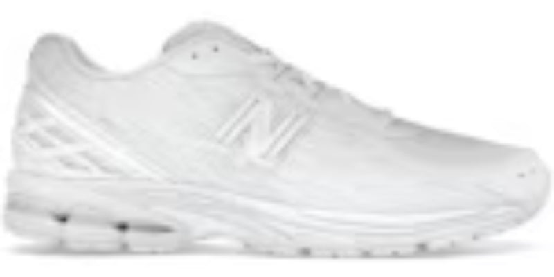 Men's Colourful Takkies N 1906W White Silver Metallic Sneakers Shoes